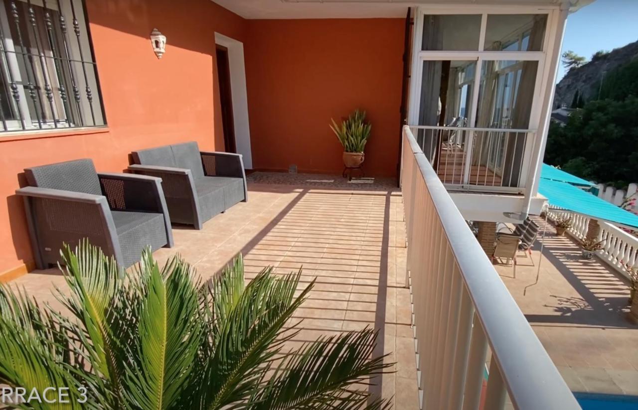Almuñécar Espectacular Casa En La Playa Con Piscina Privadaヴィラ エクステリア 写真